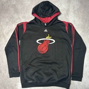 Miami Heat Basketball NBA Collection Hoodie High Pile‎ Logo Vintage Youth XL
